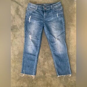 Vera Wang Cropped Jeans